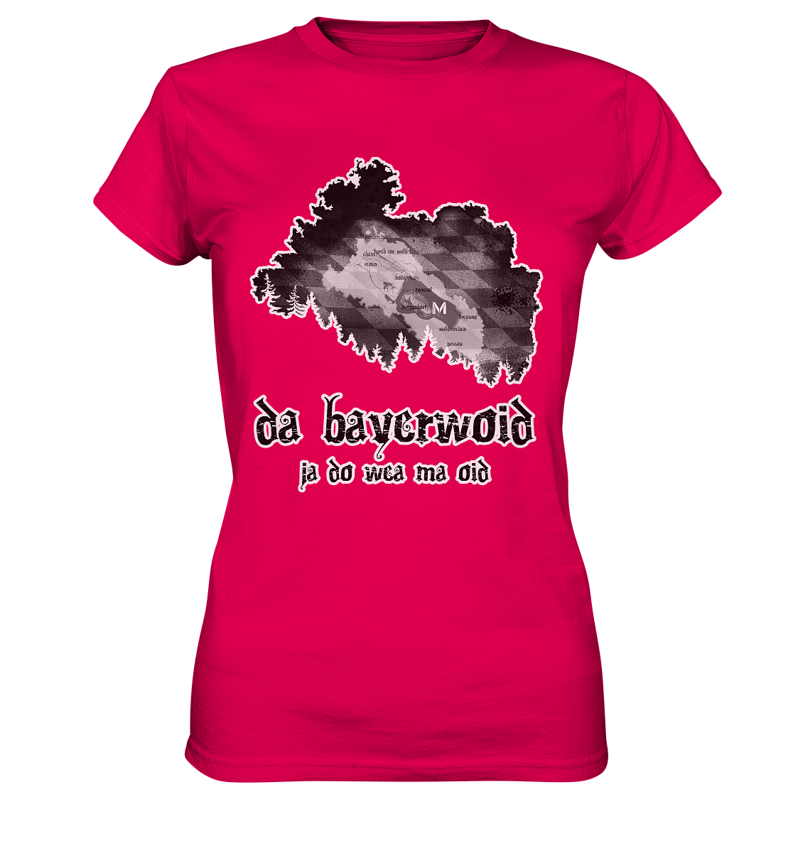 Da Bayerwoid - Ladies Premium Shirt