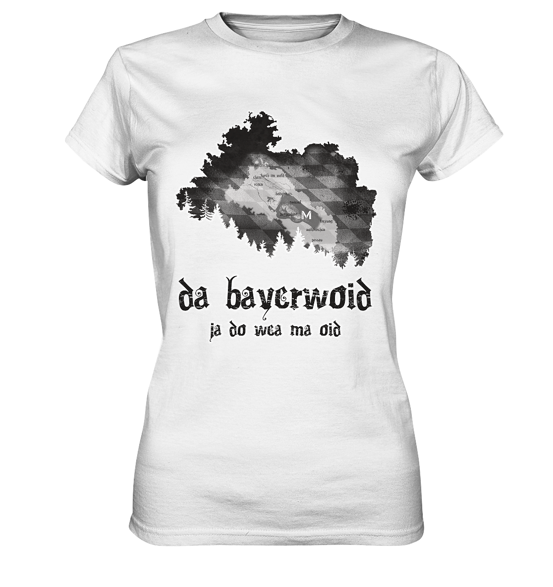 Da Bayerwoid - Ladies Premium Shirt