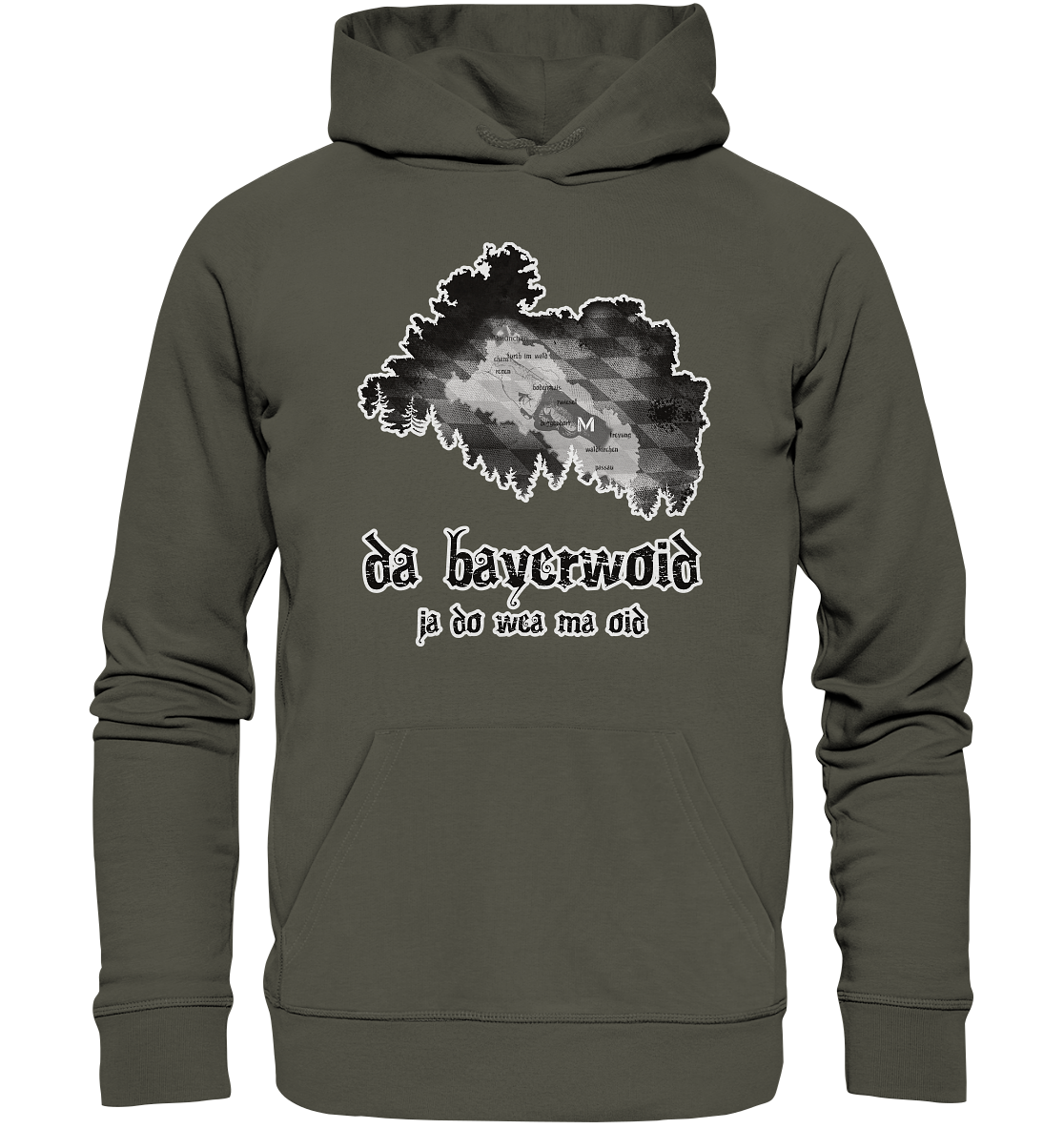 Da Bayerwoid - Organic Hoodie