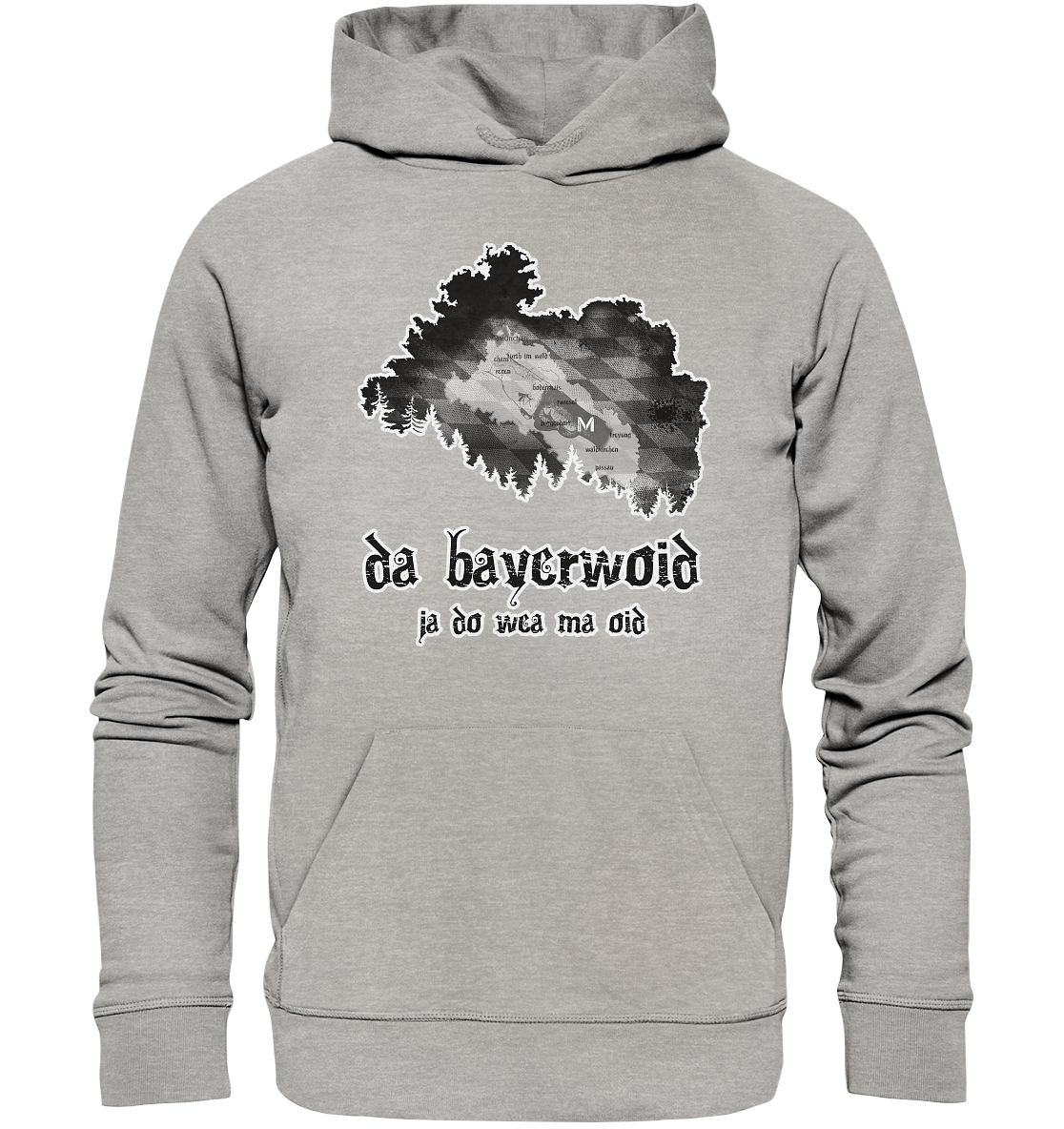 Da Bayerwoid - Organic Hoodie