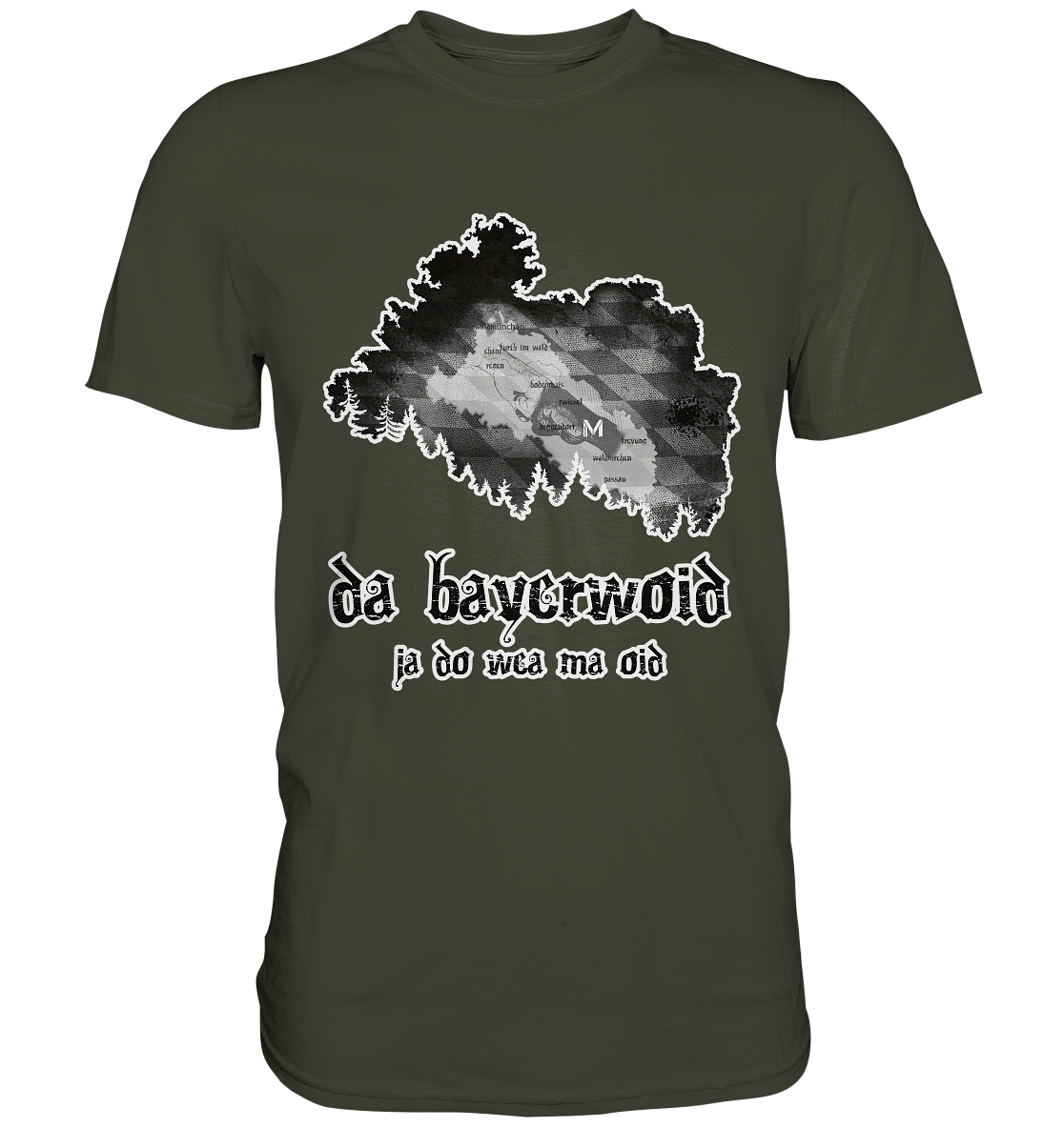 Da Bayerwoid - Premium Shirt