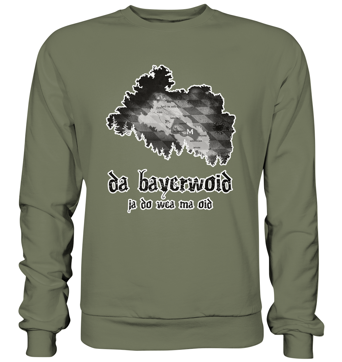 Da Bayerwoid - Premium Sweatshirt