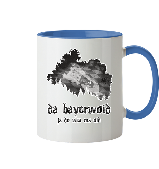 Da Bayerwoid - Tasse zweifarbig
