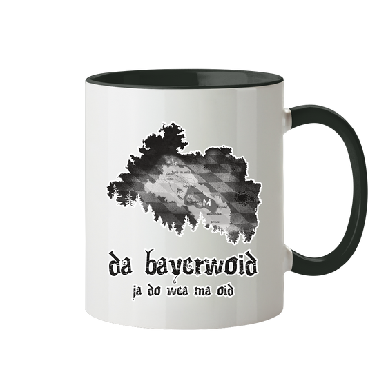 Da Bayerwoid - Tasse zweifarbig